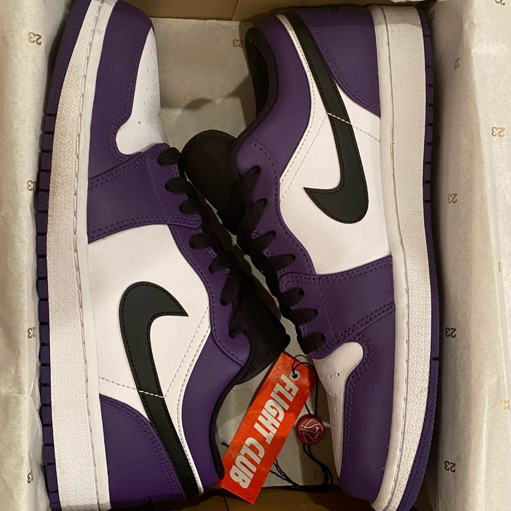 Air Jordan 1 Low ‘Court Purple’
